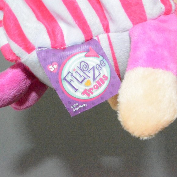 Flip Zee 2 in 1 Trolls Plush Pink Elf Doll Toy 15" - Picture 8 of 9